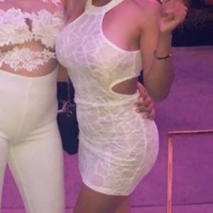 White Fashion Nova dress